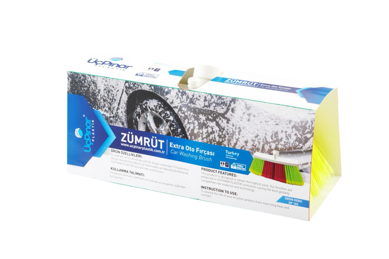 ÜÇPINAR  OTO FIRÇASI JUMBO KUTULU ZÜMRÜT 